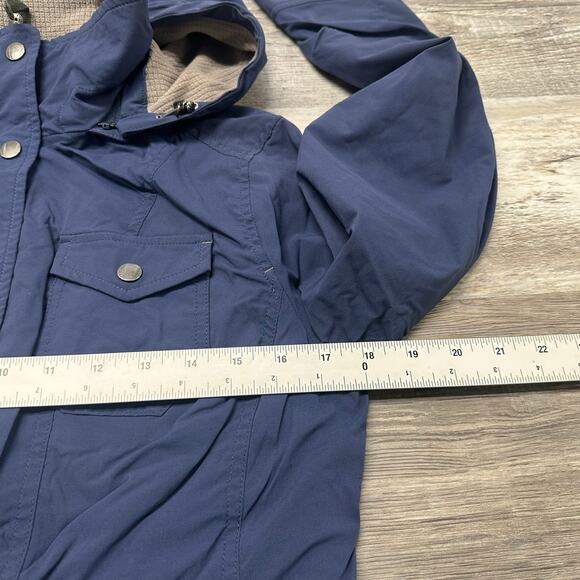 LL Bean Boundless Blue Womens XS Softshell Full Zip Hiking Insulated Jacket - Picture 6 of 9